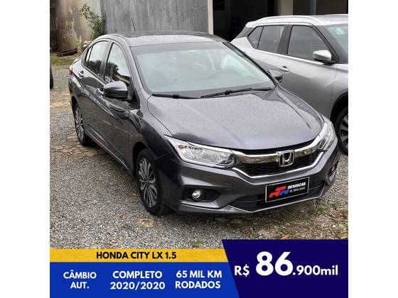 HONDA CITY 1.5 LX 16V FLEX 4P AUTOMÁTICO HONDA CITY 1.5 LX 16V FLEX 4P AUTOMÁTICO